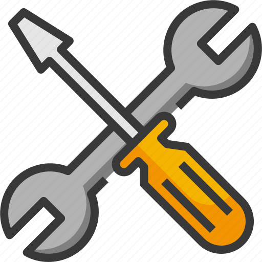 Tools, repair, wrench, installation, seting, screwdriver, construction icon - Download on Iconfinder