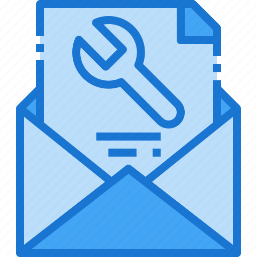 Email, technical, support, wrench, communication, customer, service icon - Download on Iconfinder