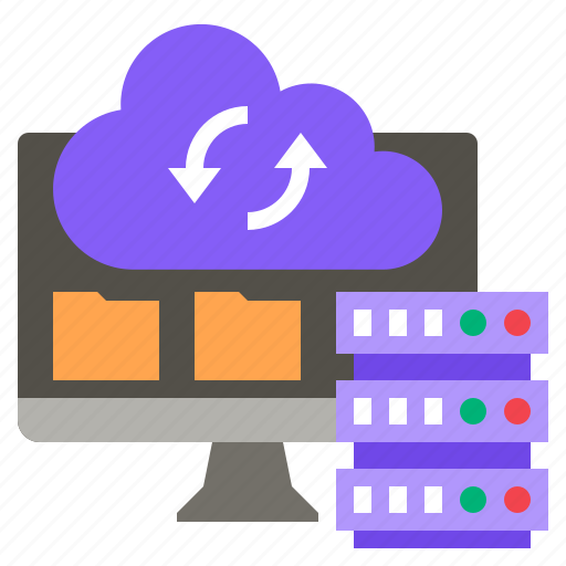 Back, up, database, cloud, hosting, server icon - Download on Iconfinder