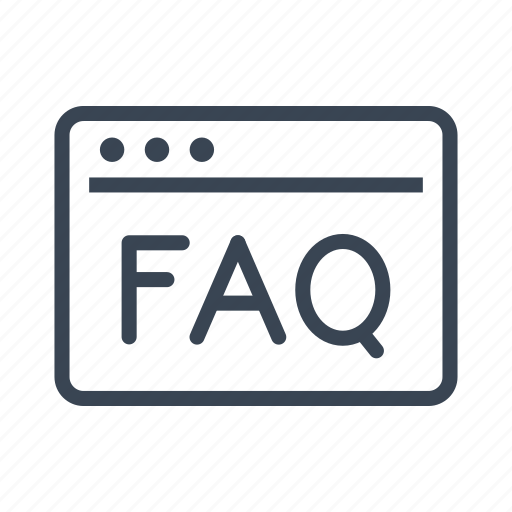 Faq, question, webpage, website icon - Download on Iconfinder