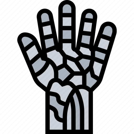 Bone, hand, skeleton, anatomy, human icon - Download on Iconfinder