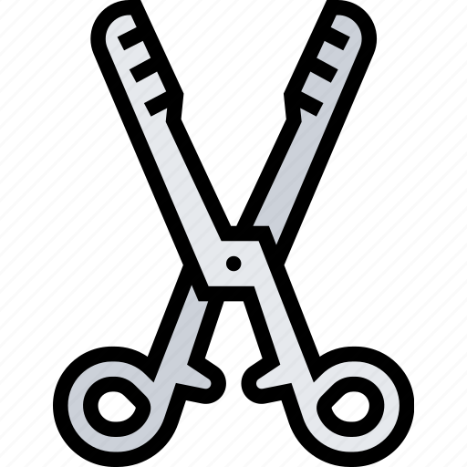 Forceps, clamp, surgical, operations, tool icon - Download on Iconfinder