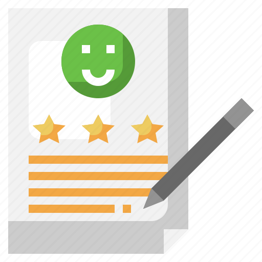 Testimonial, review, feedback, stars icon - Download on Iconfinder
