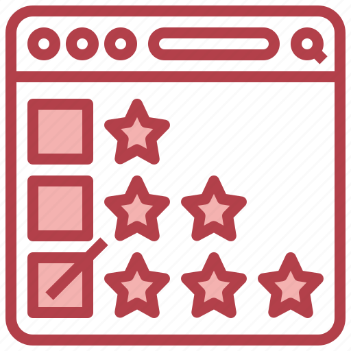 Rating, feedback, customer, review, browser, star icon - Download on Iconfinder