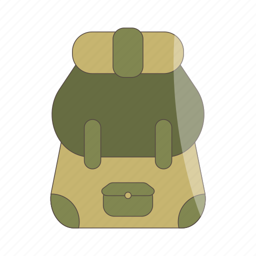 Backpack, camping, bag, travel icon - Download on Iconfinder