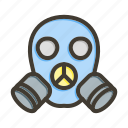 gas mask, safety, mask, gas, equipment