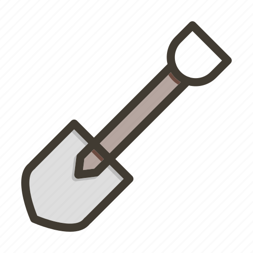 Shovel, tool, farm, gardening, agriculture icon - Download on Iconfinder