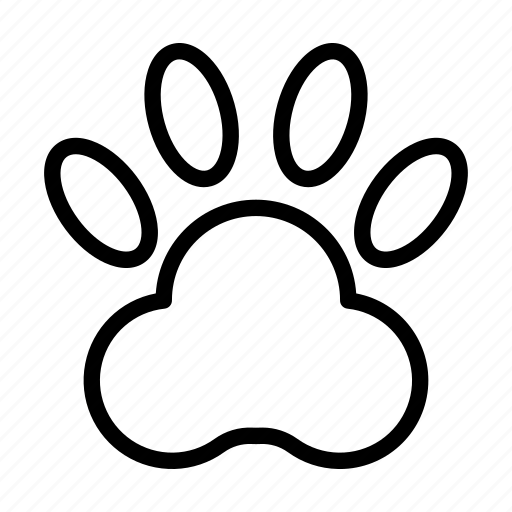 Pawprint, animal, paw, pet, tracking icon - Download on Iconfinder
