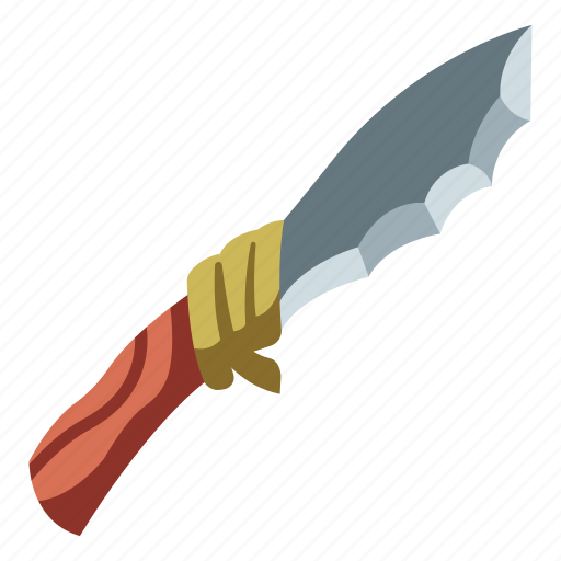 Knife, survival, tool, sharp, recreation icon - Download on Iconfinder