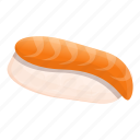 face, fish, food, shrimp, sushi, texture
