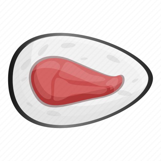 Fish, food, lunch, sushi, top, view icon - Download on Iconfinder