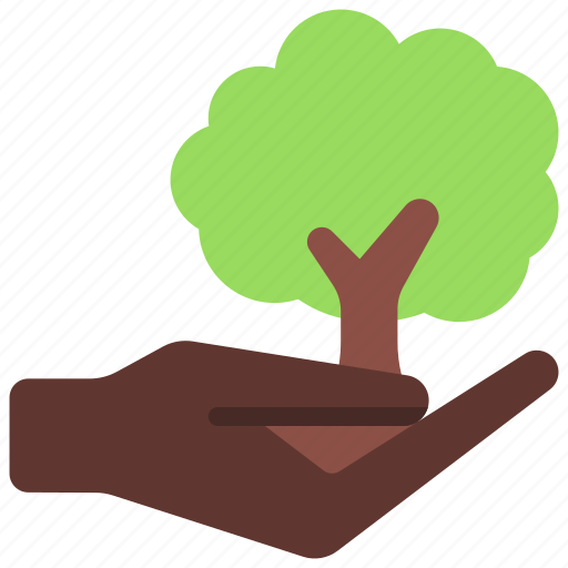 Give, tree, given, hand, plant icon - Download on Iconfinder