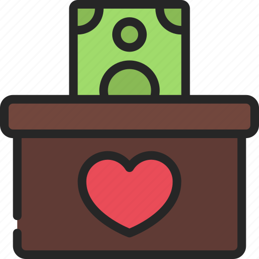 Cash, donation, donate, charity, philanthropy icon - Download on Iconfinder
