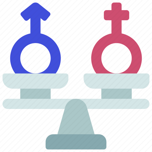 Gender, equality, balance, equal, genders, balanced icon - Download on Iconfinder
