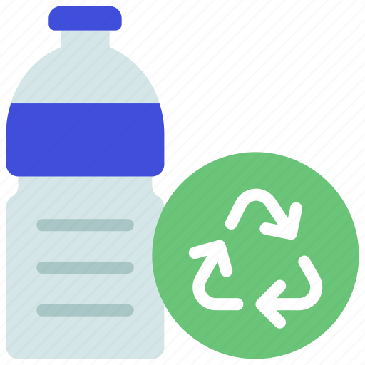 Recyclable, plastic, water, bottle icon - Download on Iconfinder