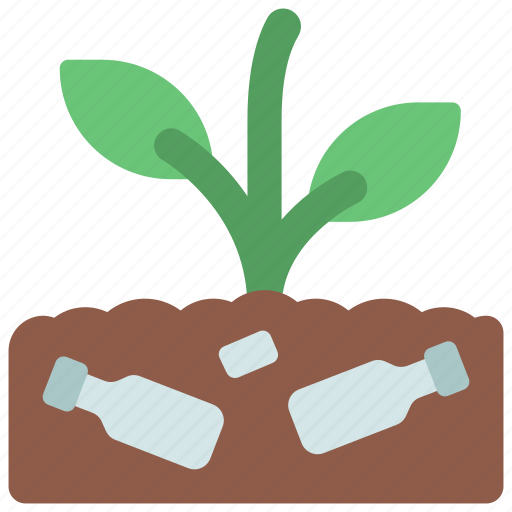 Soil, contamination, plant, growth, ground icon - Download on Iconfinder