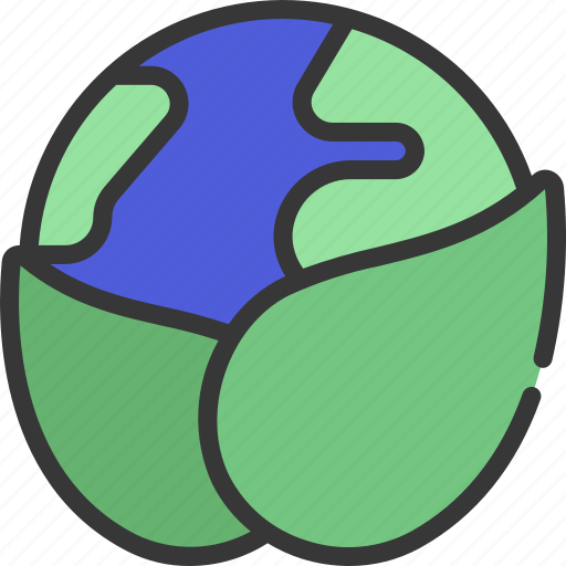 Eco, friendly, earth, world, globe, leaves icon - Download on Iconfinder