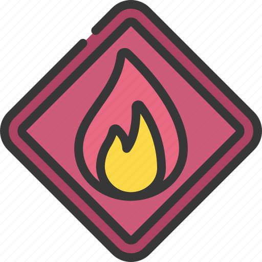 Gas, warning, leak, fire, warned icon - Download on Iconfinder