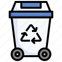 recycle, recycling, bin, zero, waste