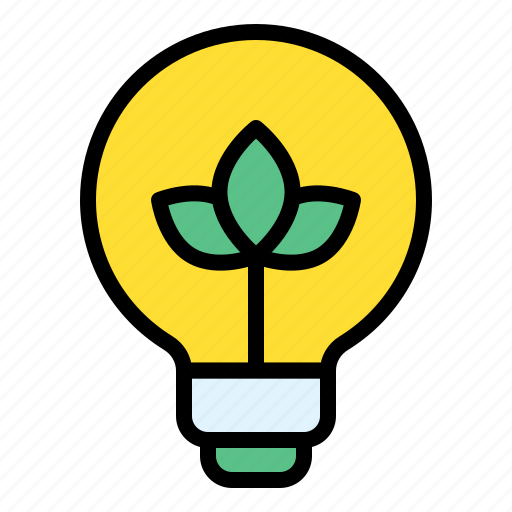 Eco, energy, green, light bulb, sustainable icon - Download on Iconfinder