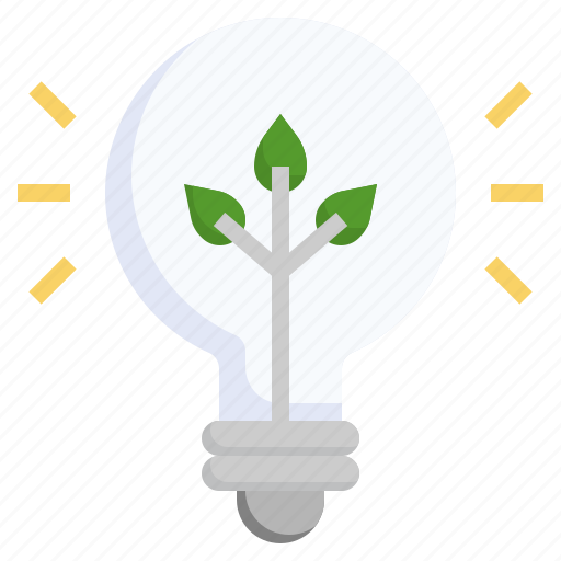 Eco, bulb, ecology, leaf, lightbulb, friendly icon - Download on Iconfinder