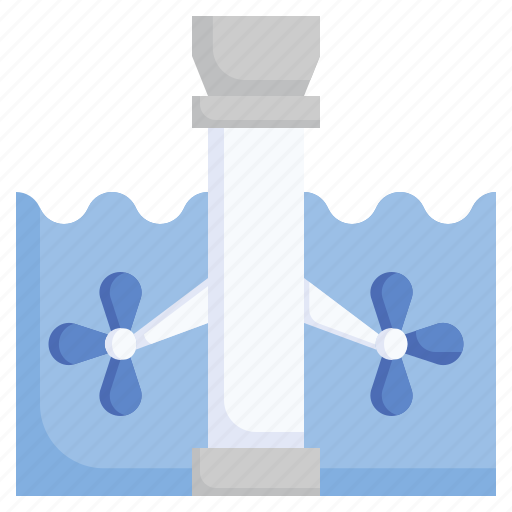 Tidal, power, plant, water, electricity, energy icon - Download on Iconfinder