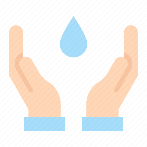 Energy, hand, power, sustainable, water icon - Download on Iconfinder
