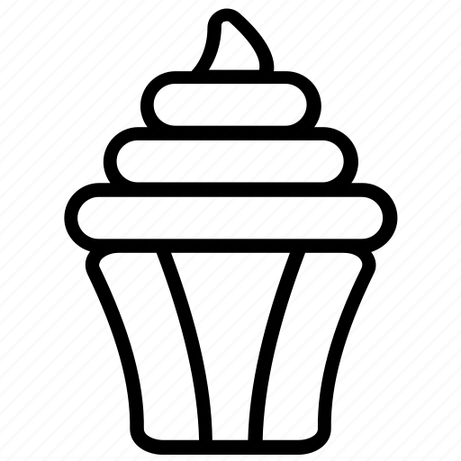 Cone, dessert, ice cream, icecream cone, sweet icon - Download on Iconfinder