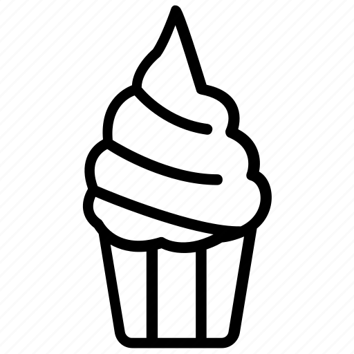 Cup cone, dessert, frozen dessert, ice cream cup, sweet food icon - Download on Iconfinder