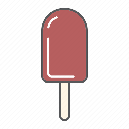 Stick, cream, dessert, tasty, chocolate, ice, sweet icon - Download on Iconfinder