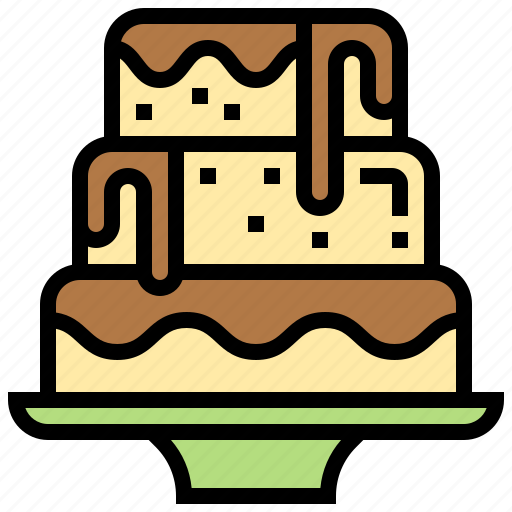 Baked, birthday, cake, celebration, wedding icon - Download on Iconfinder