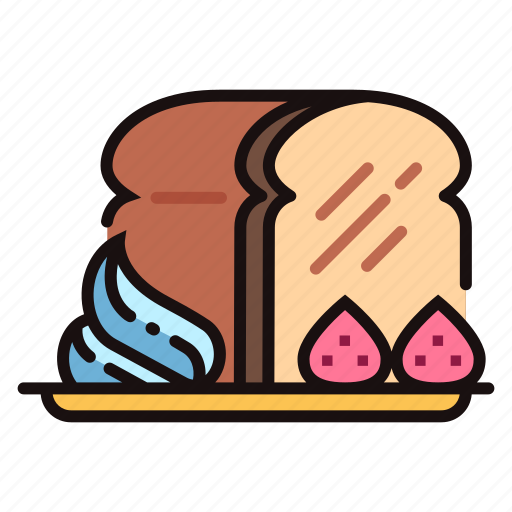 Bread, dessert, honey, sweet, tasty, toast icon - Download on Iconfinder