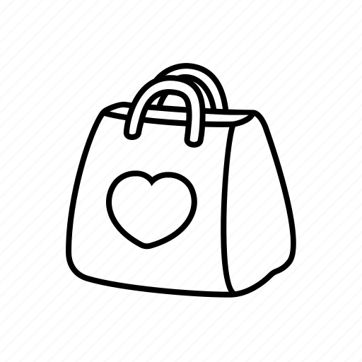 Bag, gift, heart, present, purse, valentine, wallet icon - Download on Iconfinder