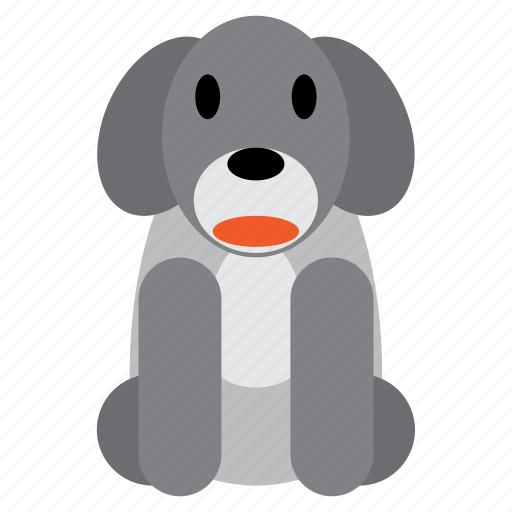 Animal, cute, dog, grey, puppy, sweet, pet icon - Download on Iconfinder