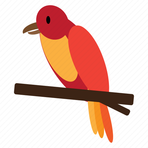 Animal, bird, parrot, red, sweet, pet icon - Download on Iconfinder