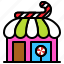 candy, candy cane, confectionery, shop, store, sweets 