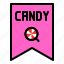 candy, confectionery, flag, lollipop, sweets 