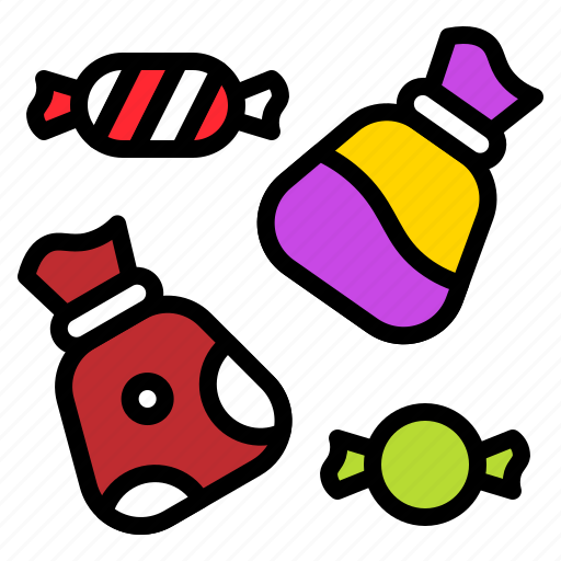 Bag, candy, candy bag, confectionery, sweets, toffee icon - Download on Iconfinder