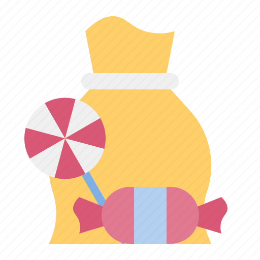 Bag, candy, candy bag, confectionery, sweets, toffee icon - Download on Iconfinder