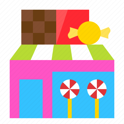 Chocolate, confectionery, lollipop, shop, store, sweets icon - Download on Iconfinder