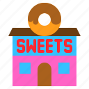 candy, confectionery, donut, shop, store, sweets