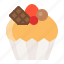 cupcake, dessert, food, muffin, sweets 