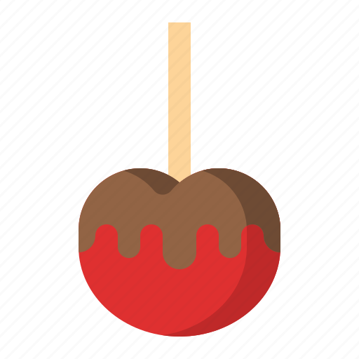 Caramel apple, dessert, food, sweets icon - Download on Iconfinder