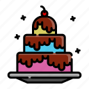 cake, dessert, food, party, sugar, sweet, tasty 