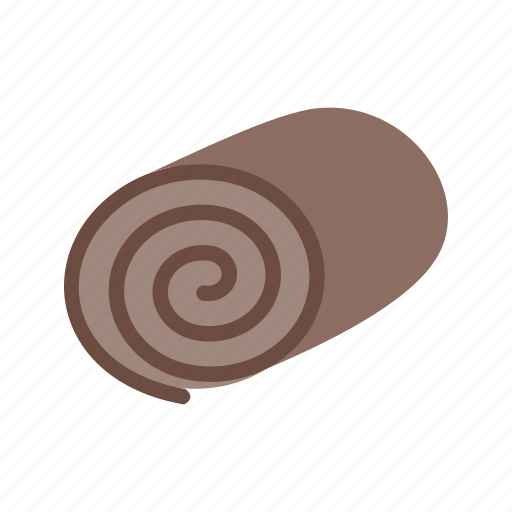 Cake, chocolate, dessert, food, roll, sweet, swiss icon - Download on Iconfinder
