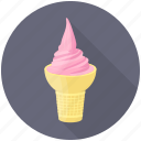cone, dessert, ice cone, ice cream, sweet
