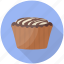 cake, chocolate cupcake, cupcake, dessert, sweet food 