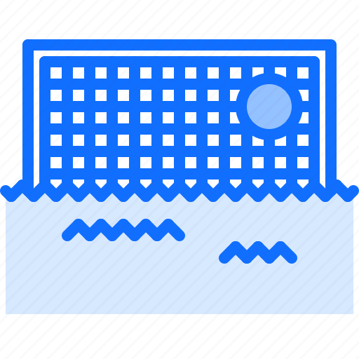 Ball, goal, polo, swim, swimmer, swimming, water icon - Download on Iconfinder