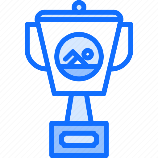 Award, cup, swim, swimmer, swimming, water icon - Download on Iconfinder