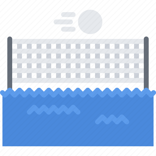Ball, net, swim, swimmer, swimming, volleyball, water icon - Download on Iconfinder